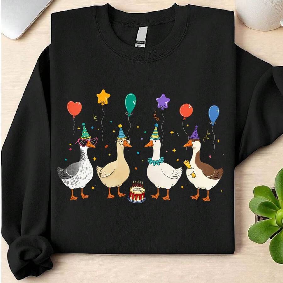 Goose Lover Birthday Sweatshirt