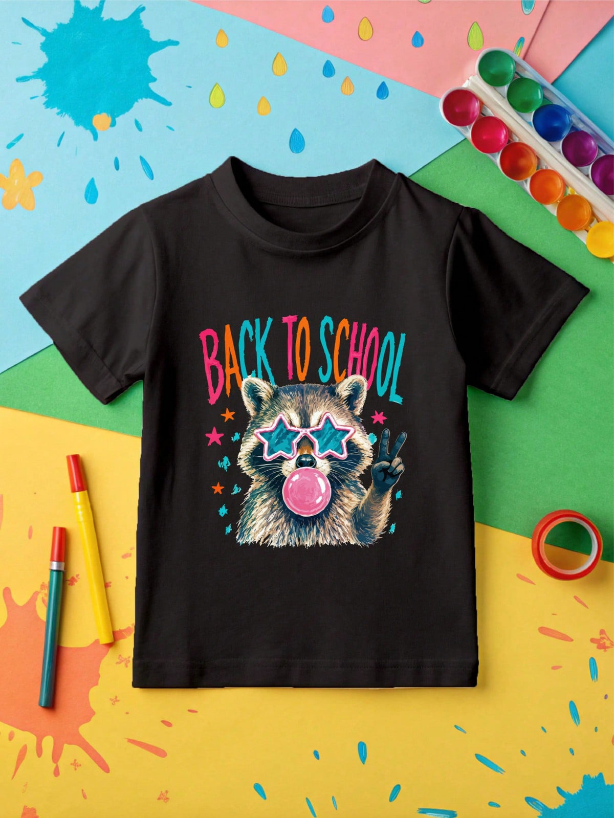 Back To School Raccoon Sweatshirt
