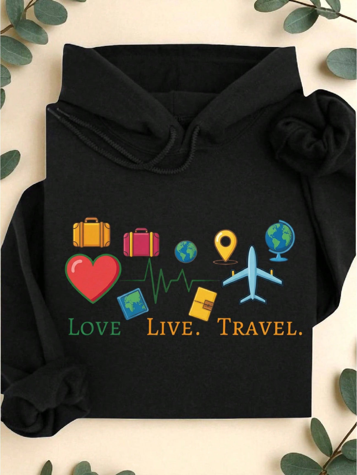 Live Love Travel Hoodie