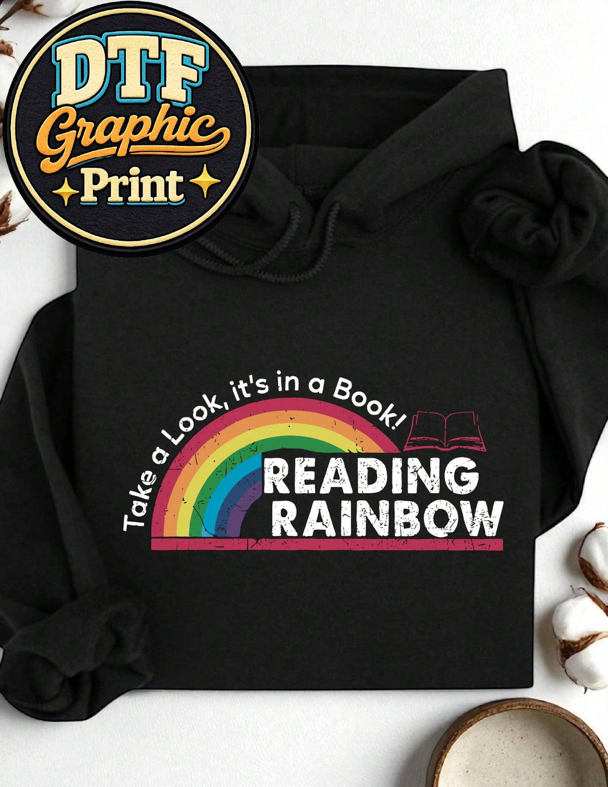 Reading Rainbow Hoodie