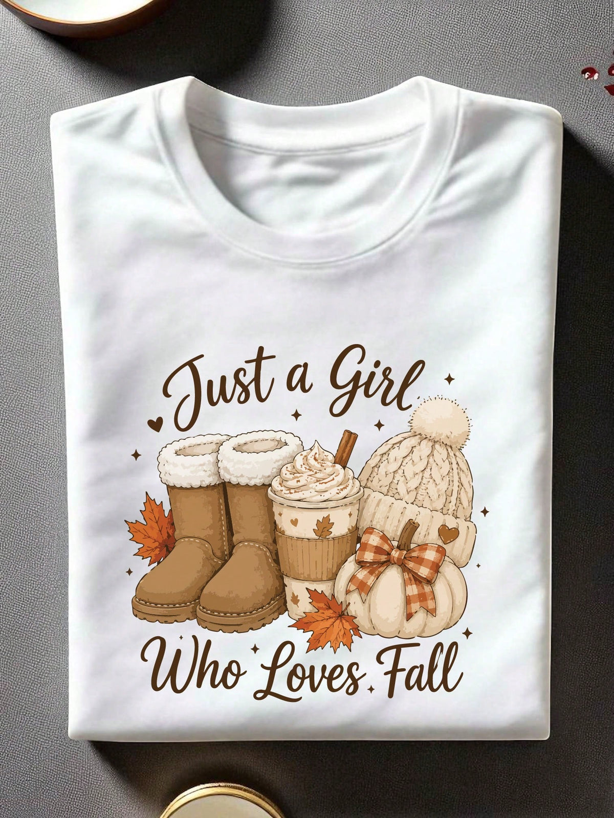 Just A Girl Who Loves Fall T-Shirt