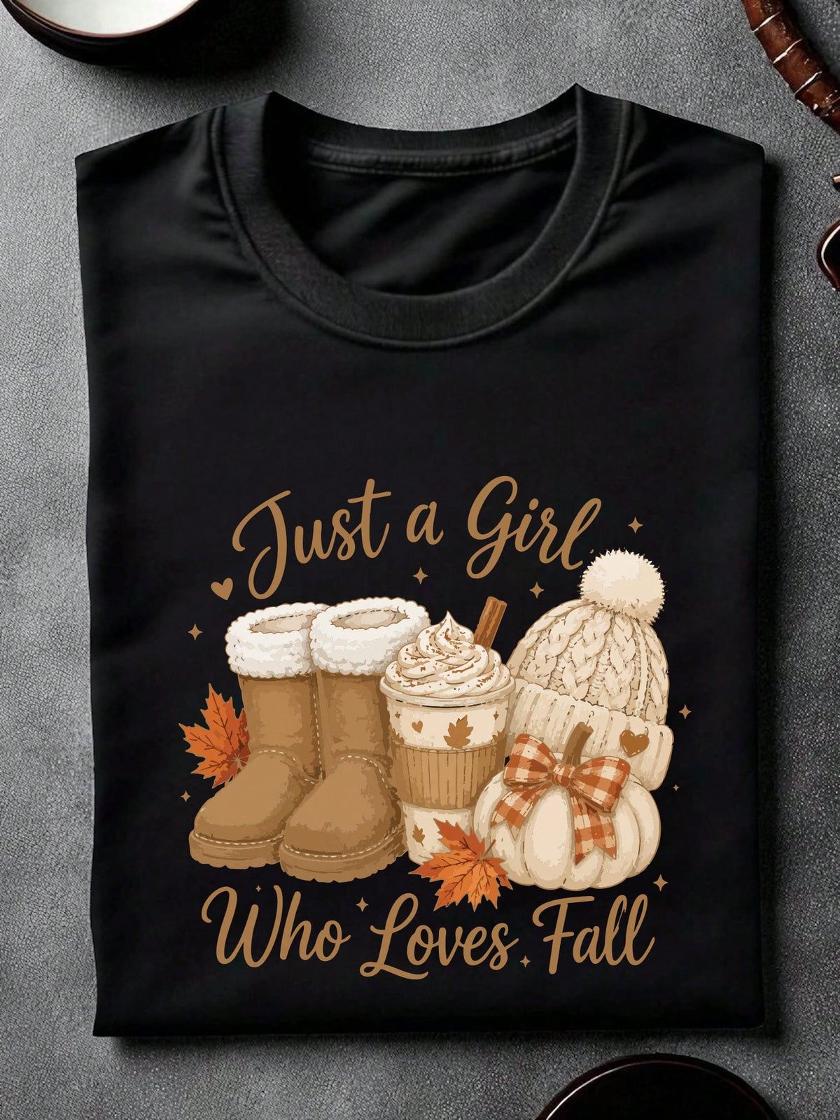 Just A Girl Who Loves Fall T-Shirt