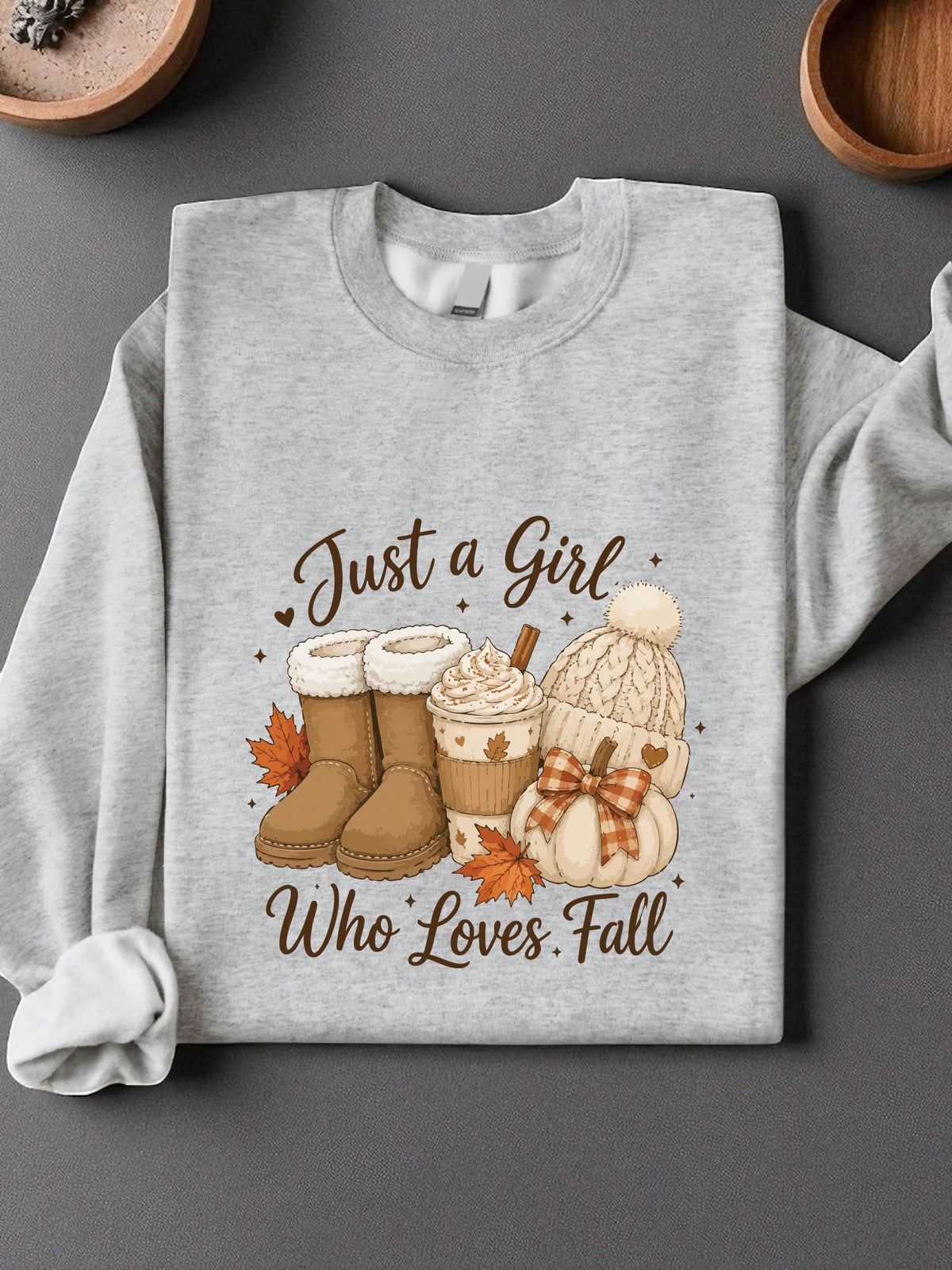 Just A Girl Who Loves Fall Sweatshirt