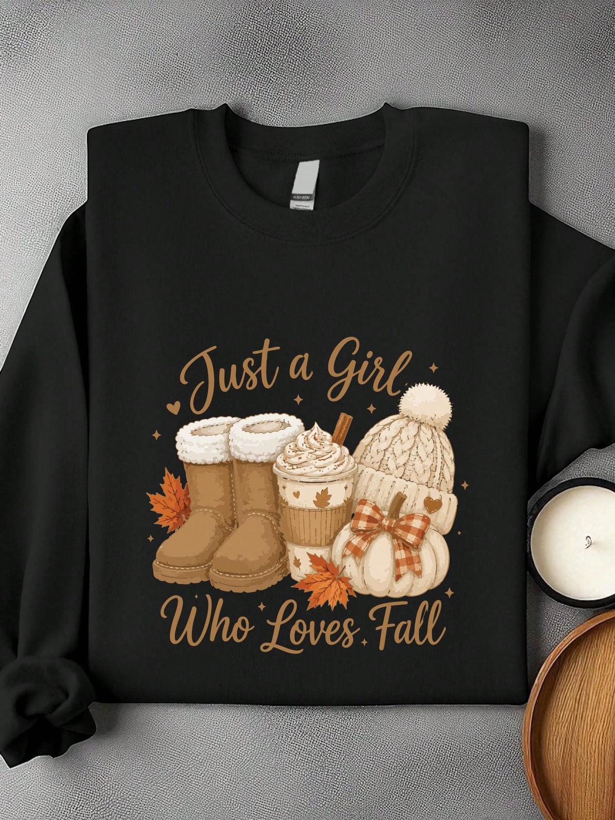 Just A Girl Who Loves Fall Sweatshirt