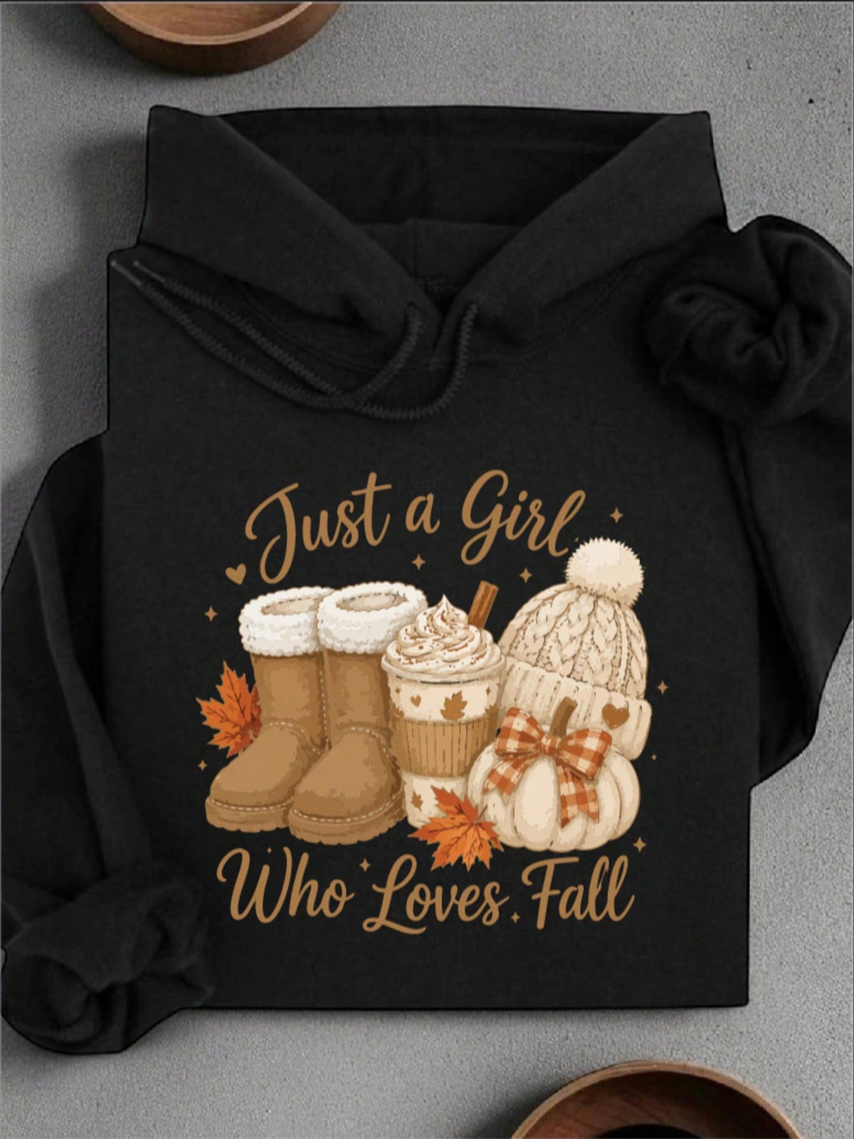 Just A Girl Who Loves Fall Hoodie