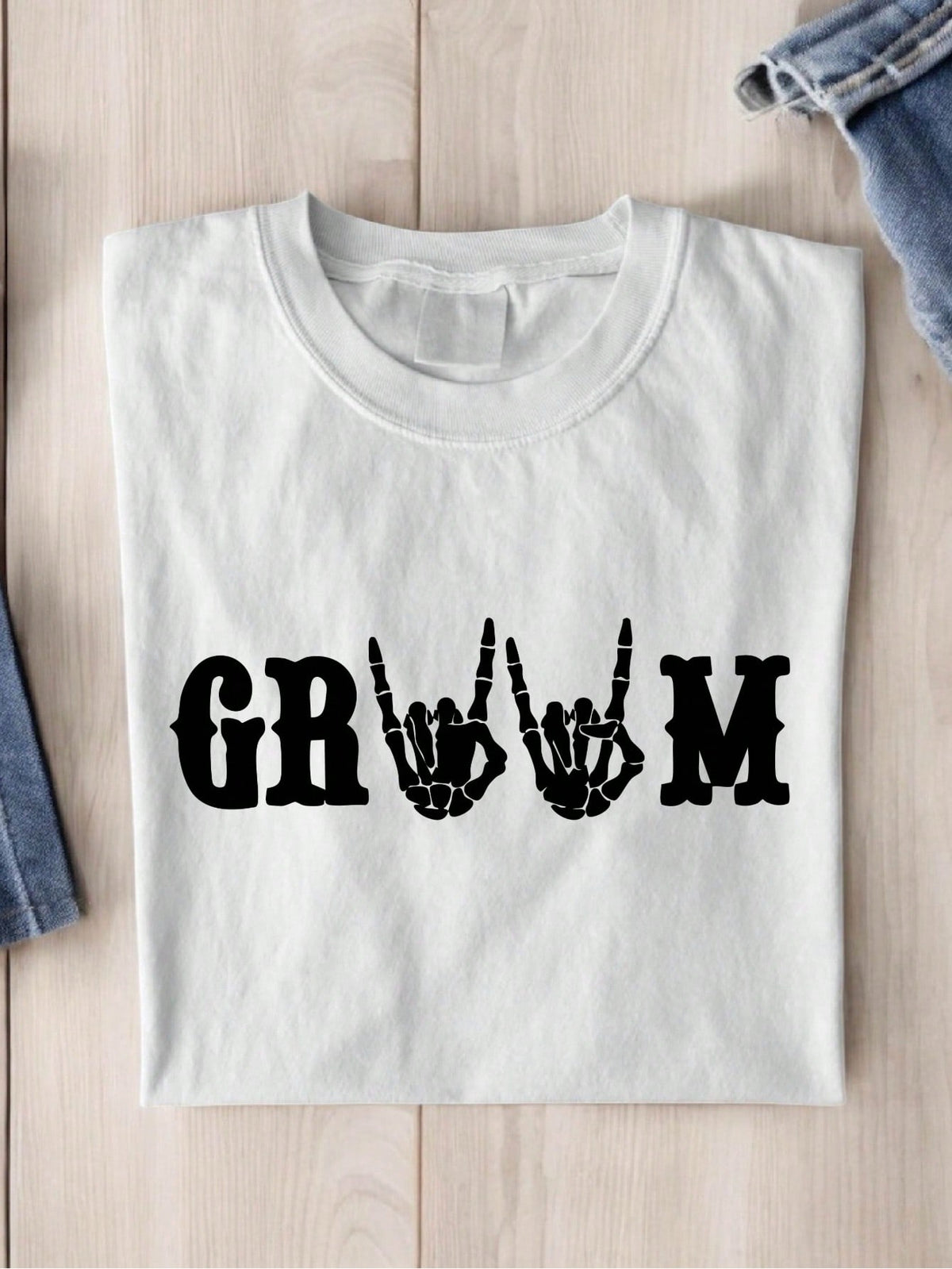 1 PC Halloween Bride And Groom T-Shirt