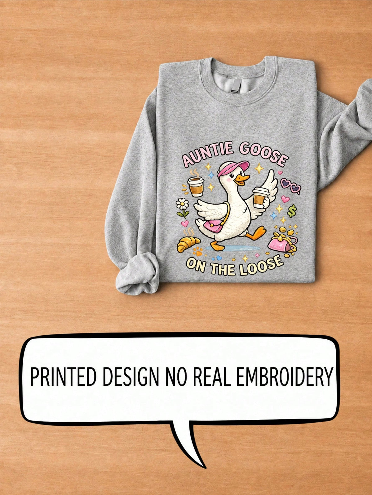 Auntie Goose In The Loose Sweatshirt