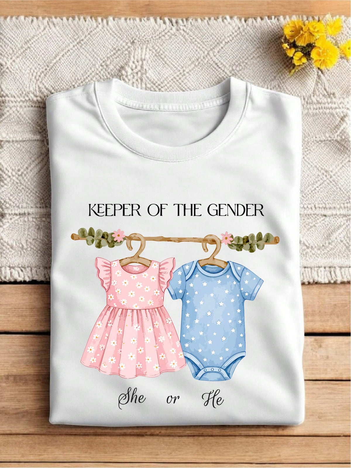 Retro Keeper Of The Gender T-Shirt