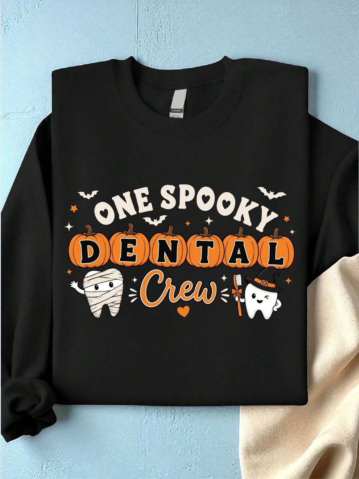 Halloween Dental Crew Sweatshirt