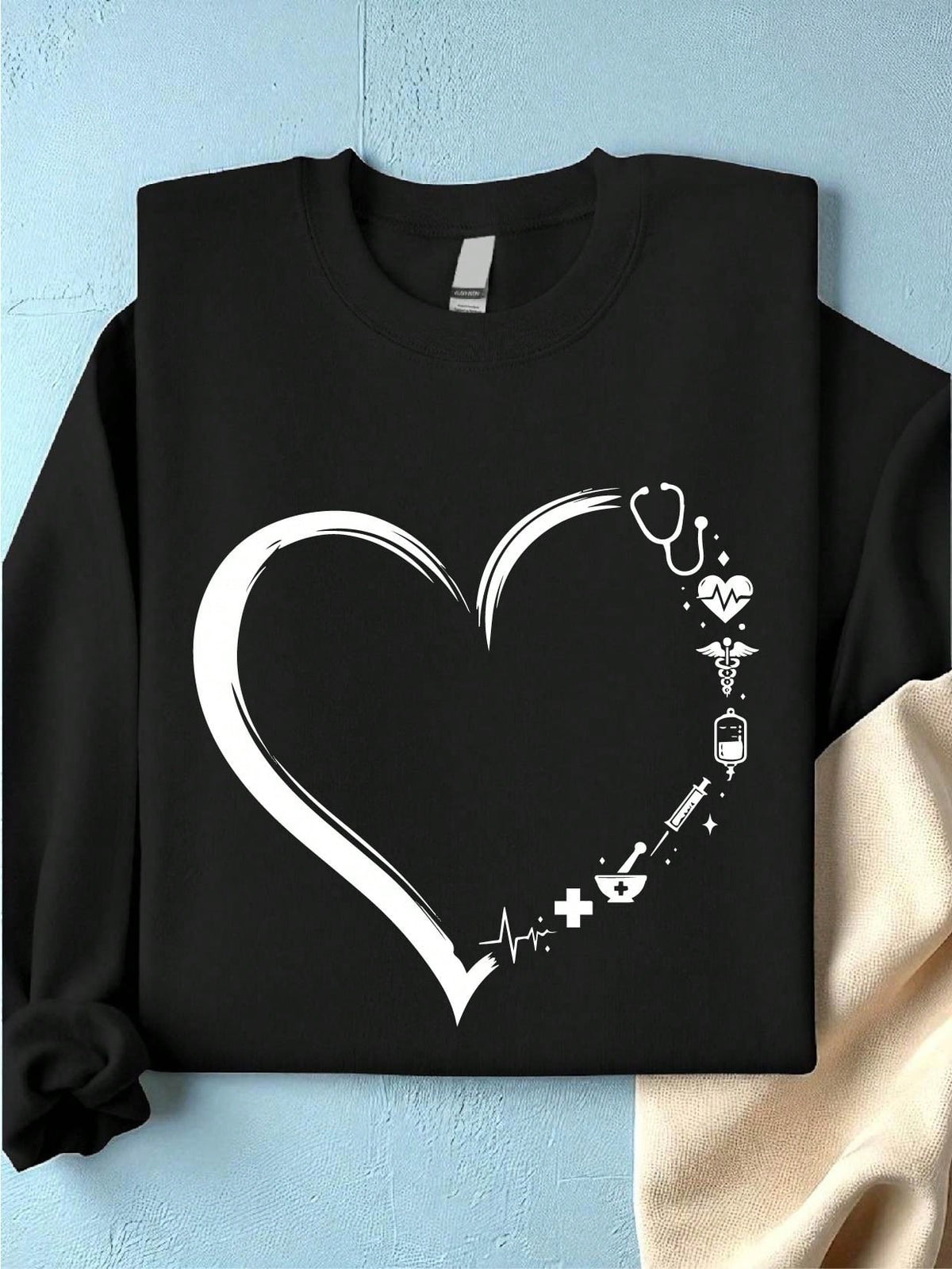 Medical Heart Sweatshirt
