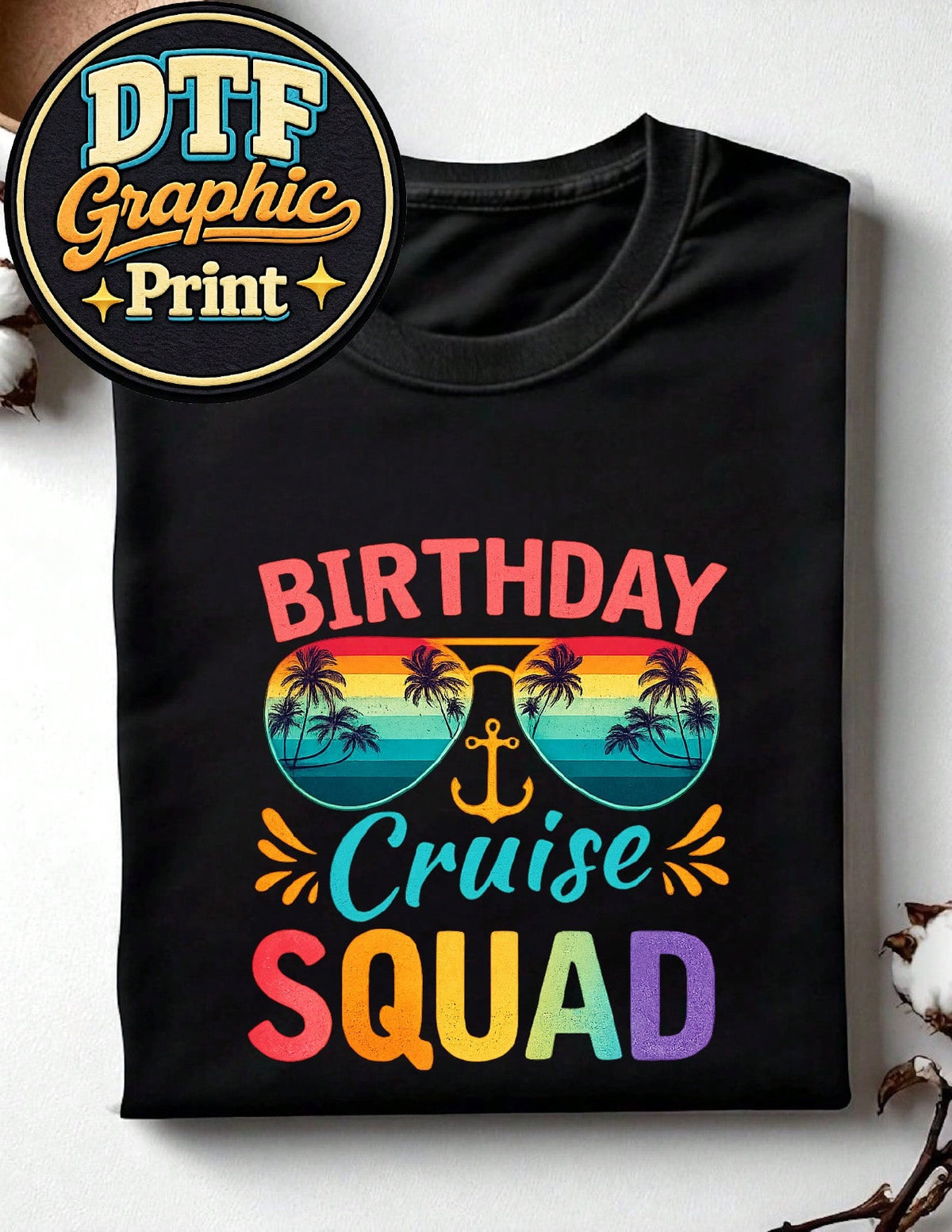 Birthday Cruise Squad T-Shirt
