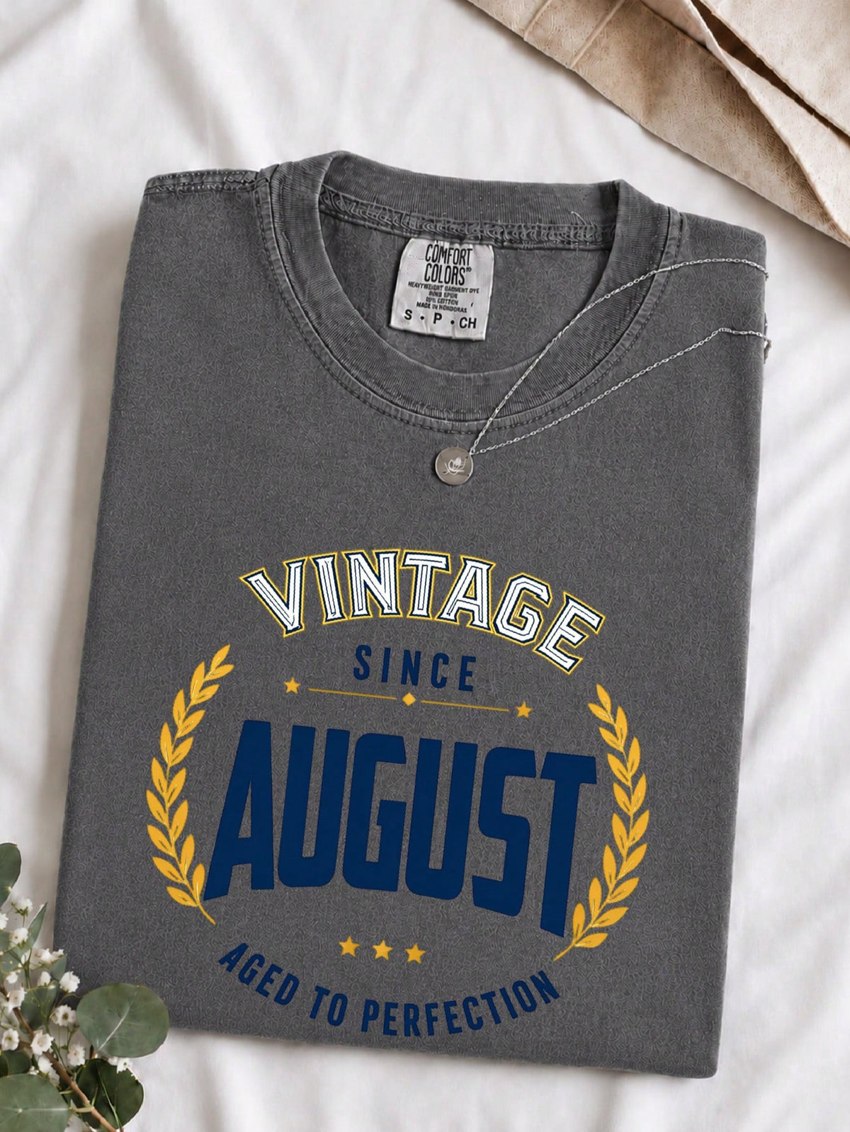Vintage Since August T-Shirt