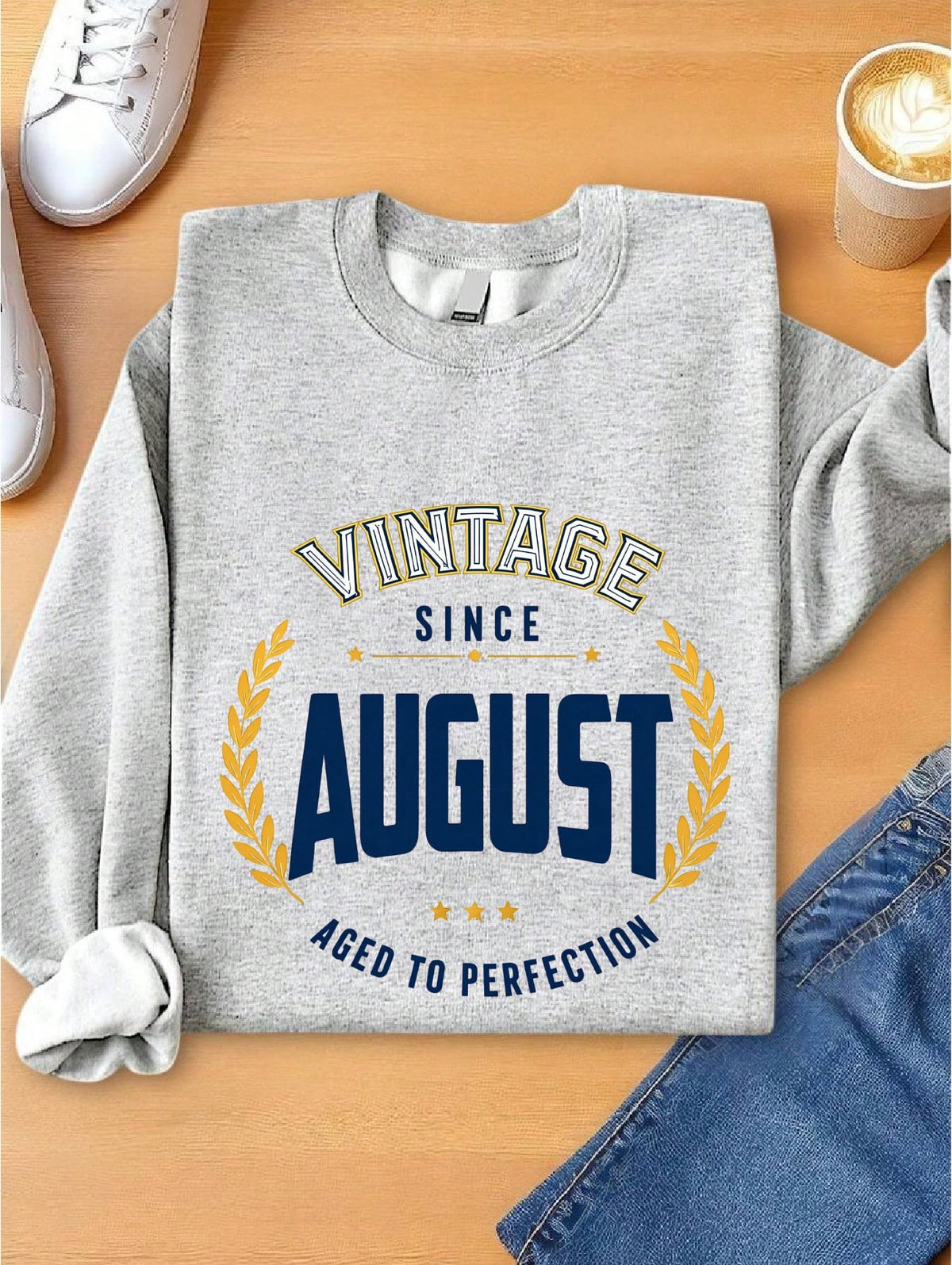 Vintage Since August Sweatshirt