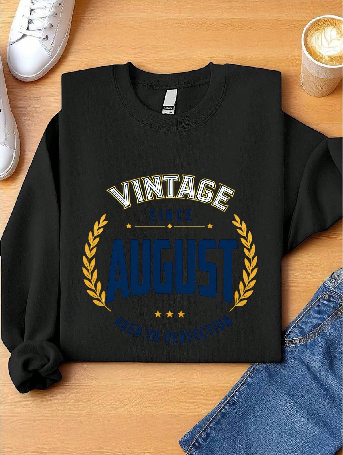 Vintage Since August Sweatshirt