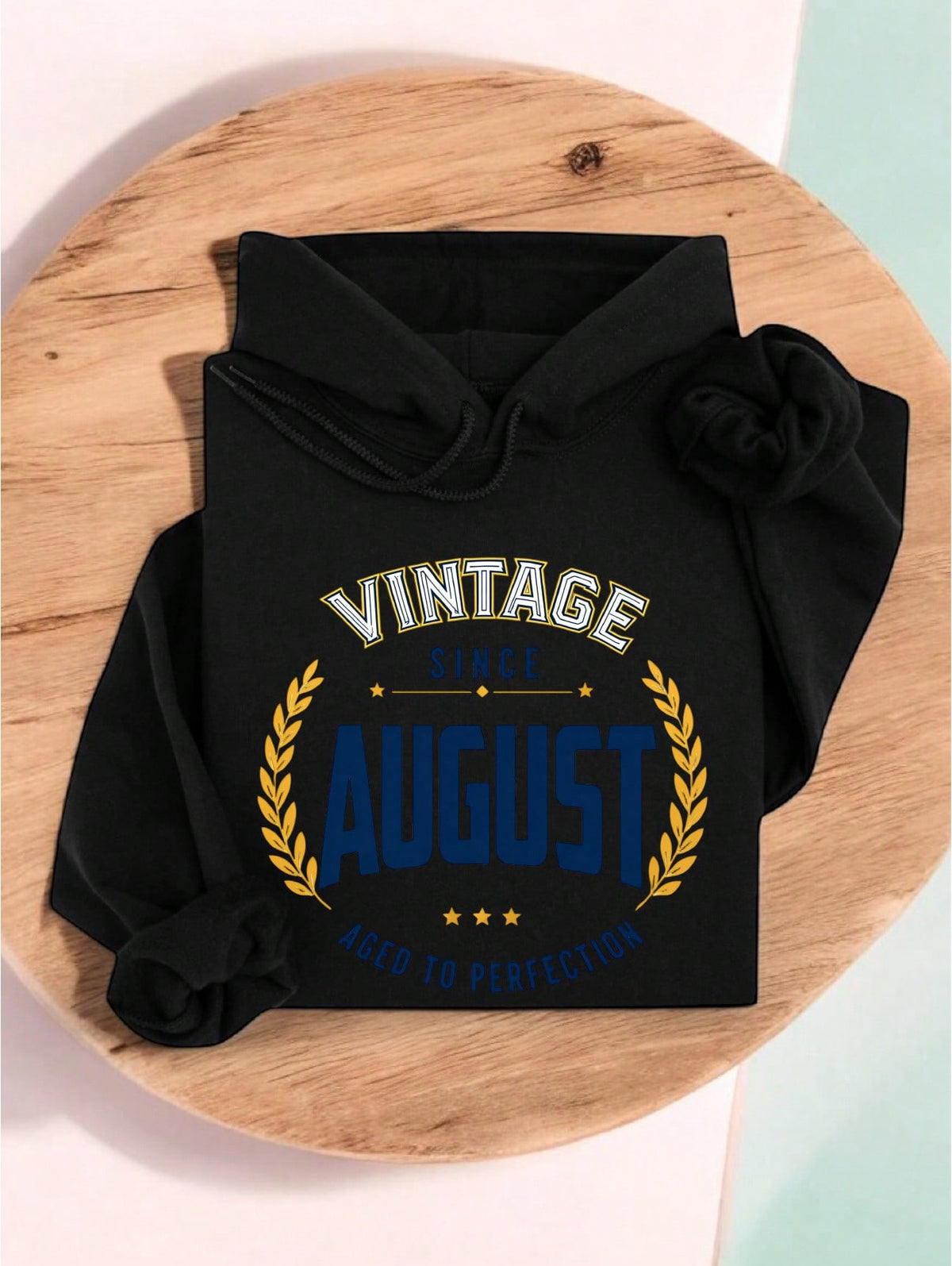 Vintage Since August Hoodie