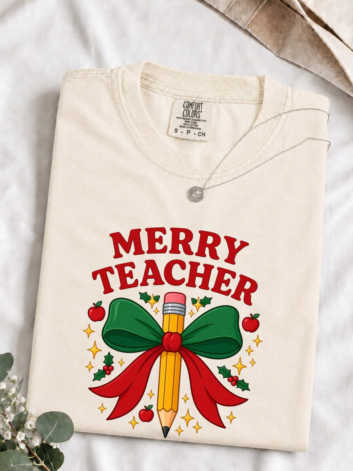 Merry Teacher T-Shirt