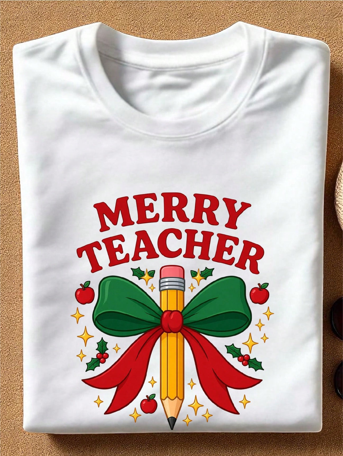 Merry Teacher T-Shirt