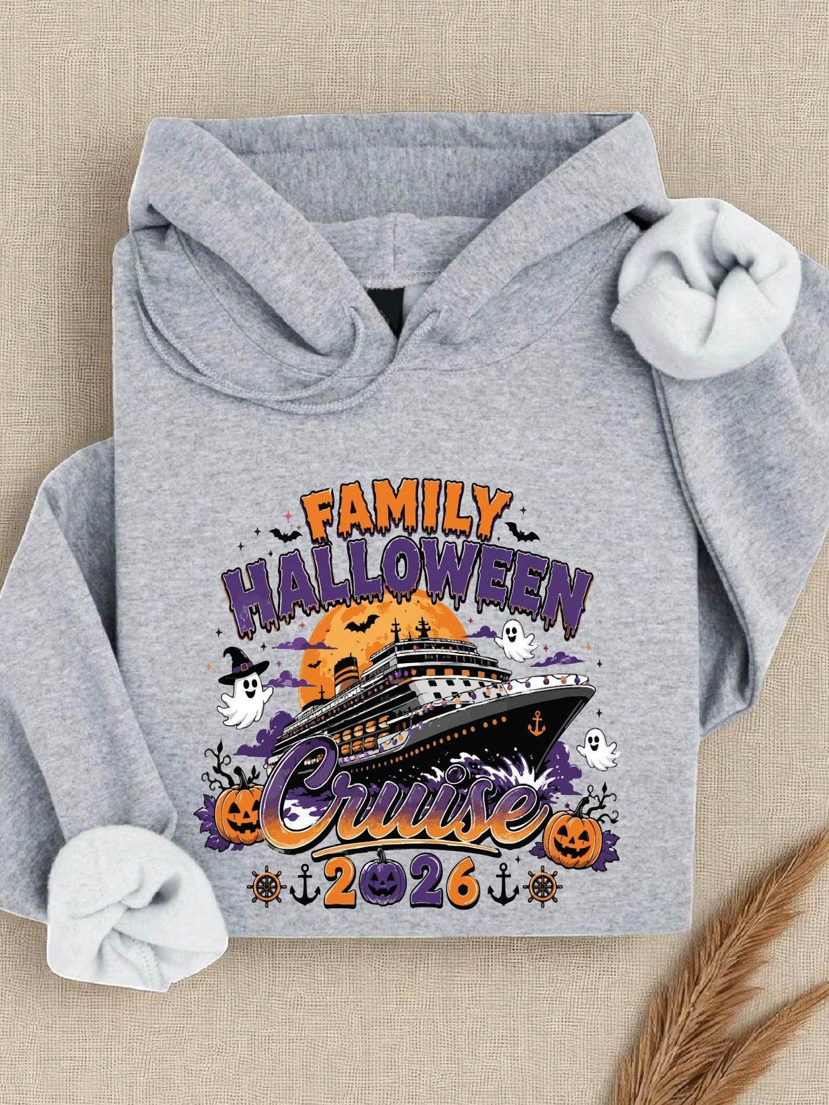 Family Halloween Cruise 2026 Hoodie
