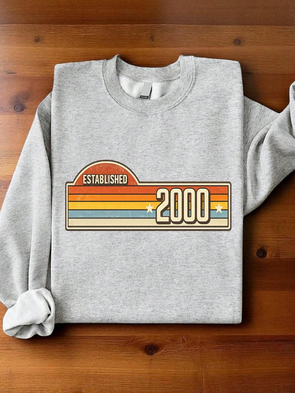 Established 2000 Vintage Birthday Sweatshirt