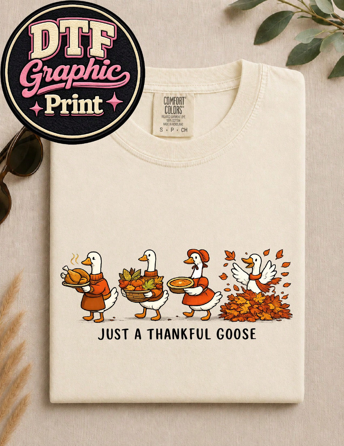 Just A Thankful Goose T-Shirt