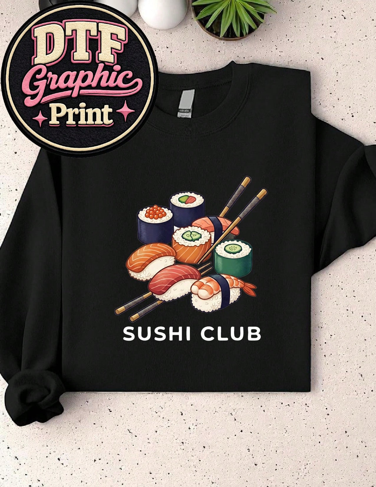 Sushi And Chopsticks Sweatshirt