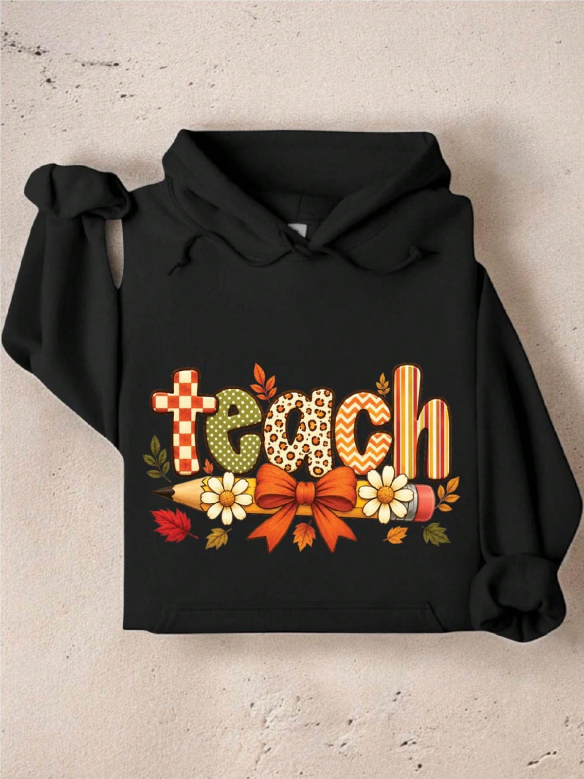 Fall Teach Coquette Hoodie