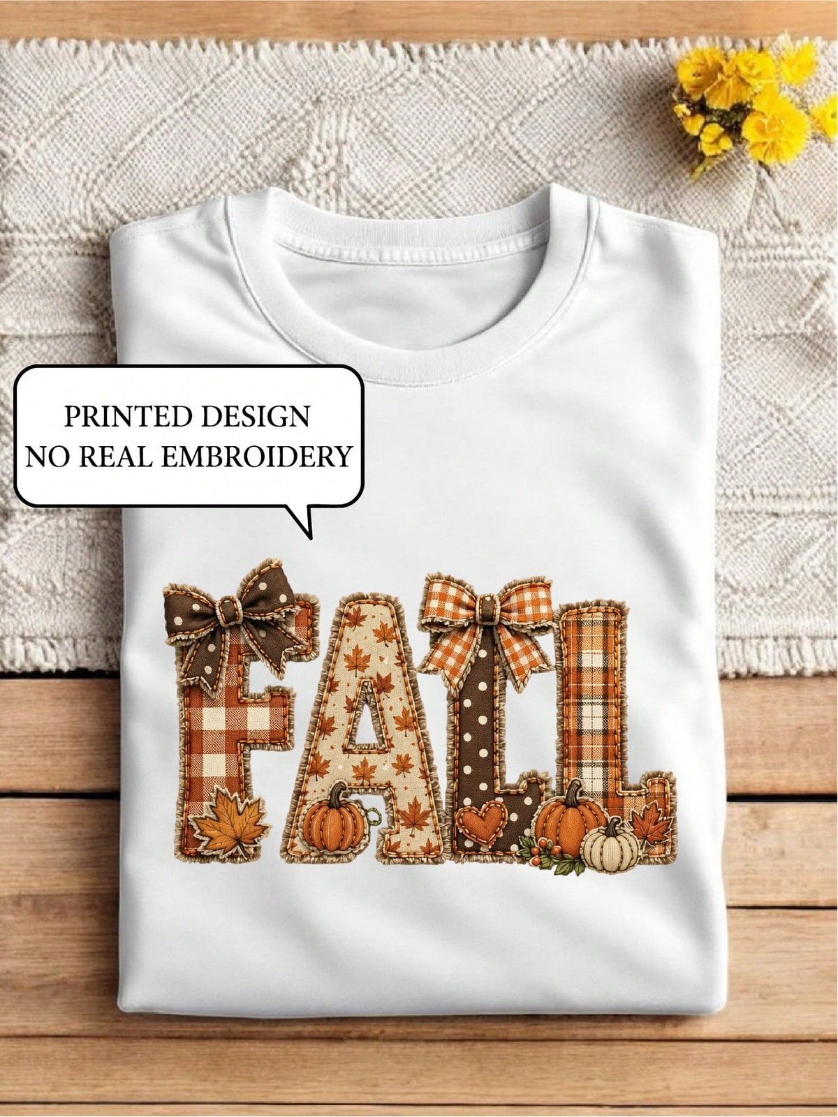 Coquette Fall (DTF Graphic Print) T-Shirt