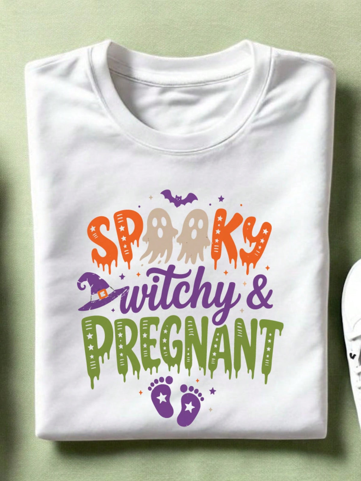 Spooky Season And Pregnant Unisex T-Shirt
