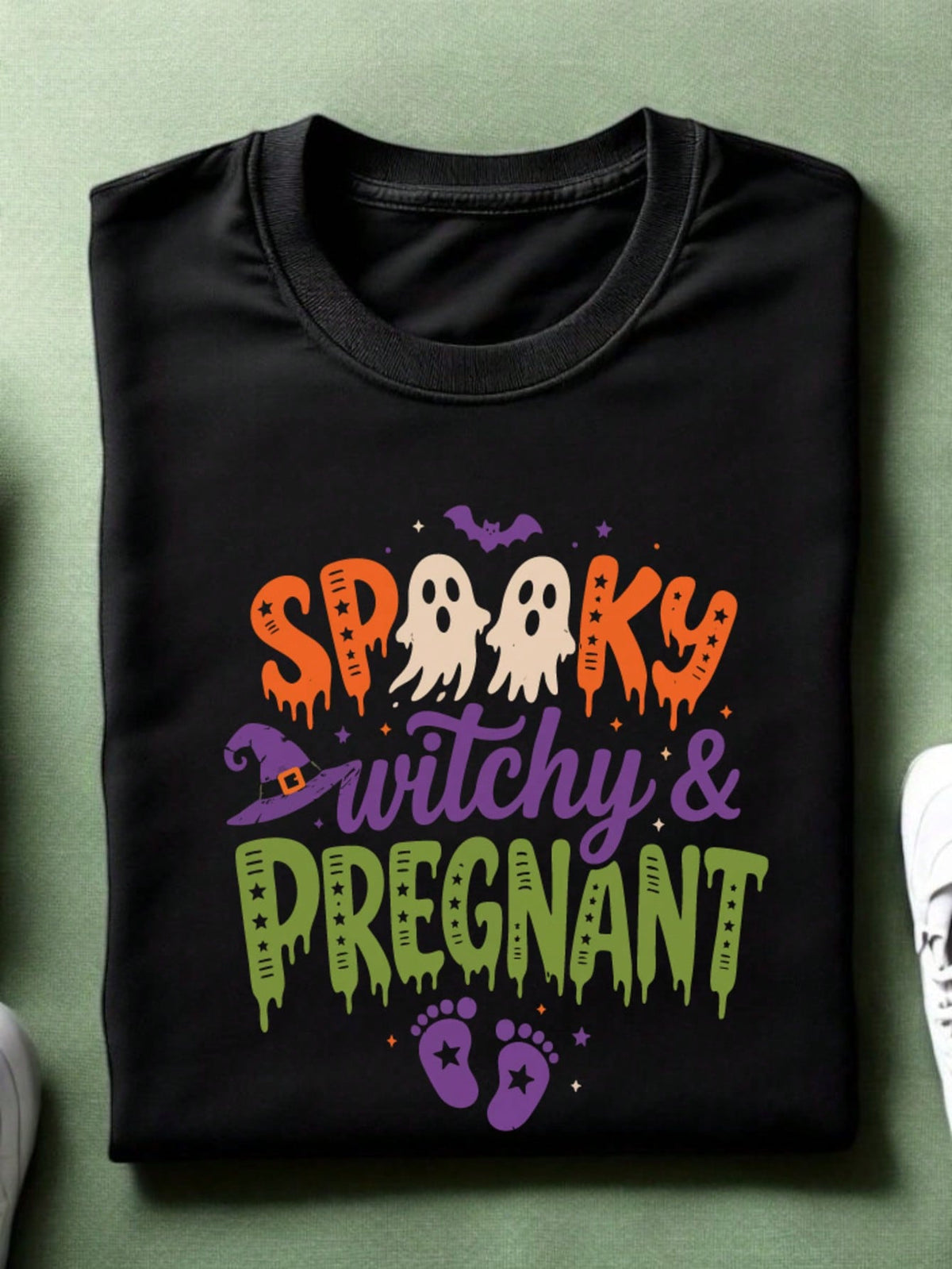 Spooky Season And Pregnant Unisex T-Shirt