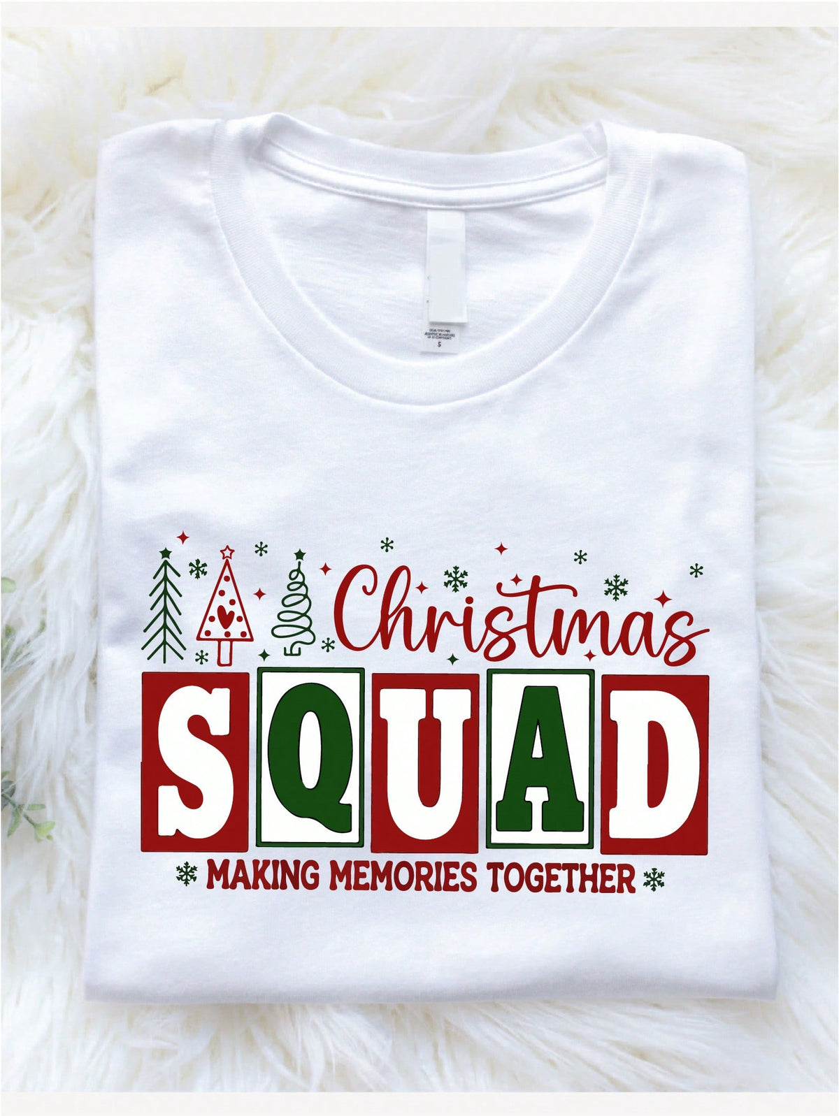 Retro Christmas Crew T-Shirt