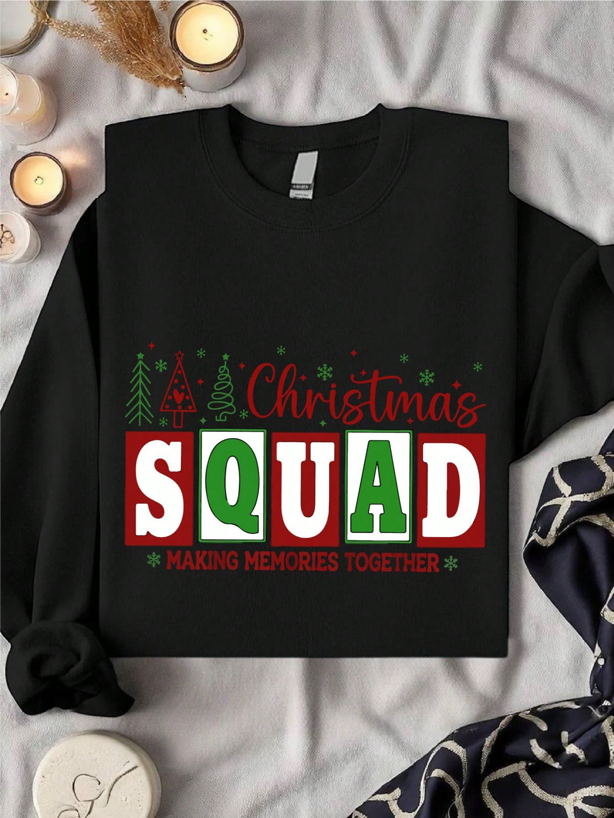 Retro Christmas Crew Sweatshirt