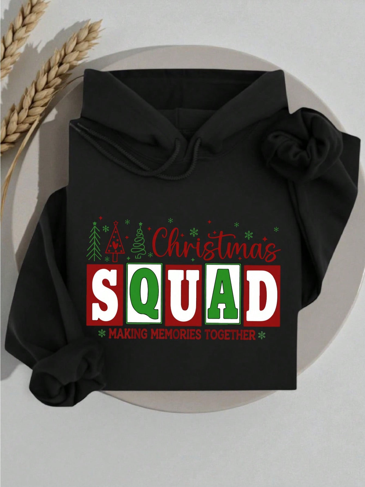 Retro Christmas Crew Hoodie