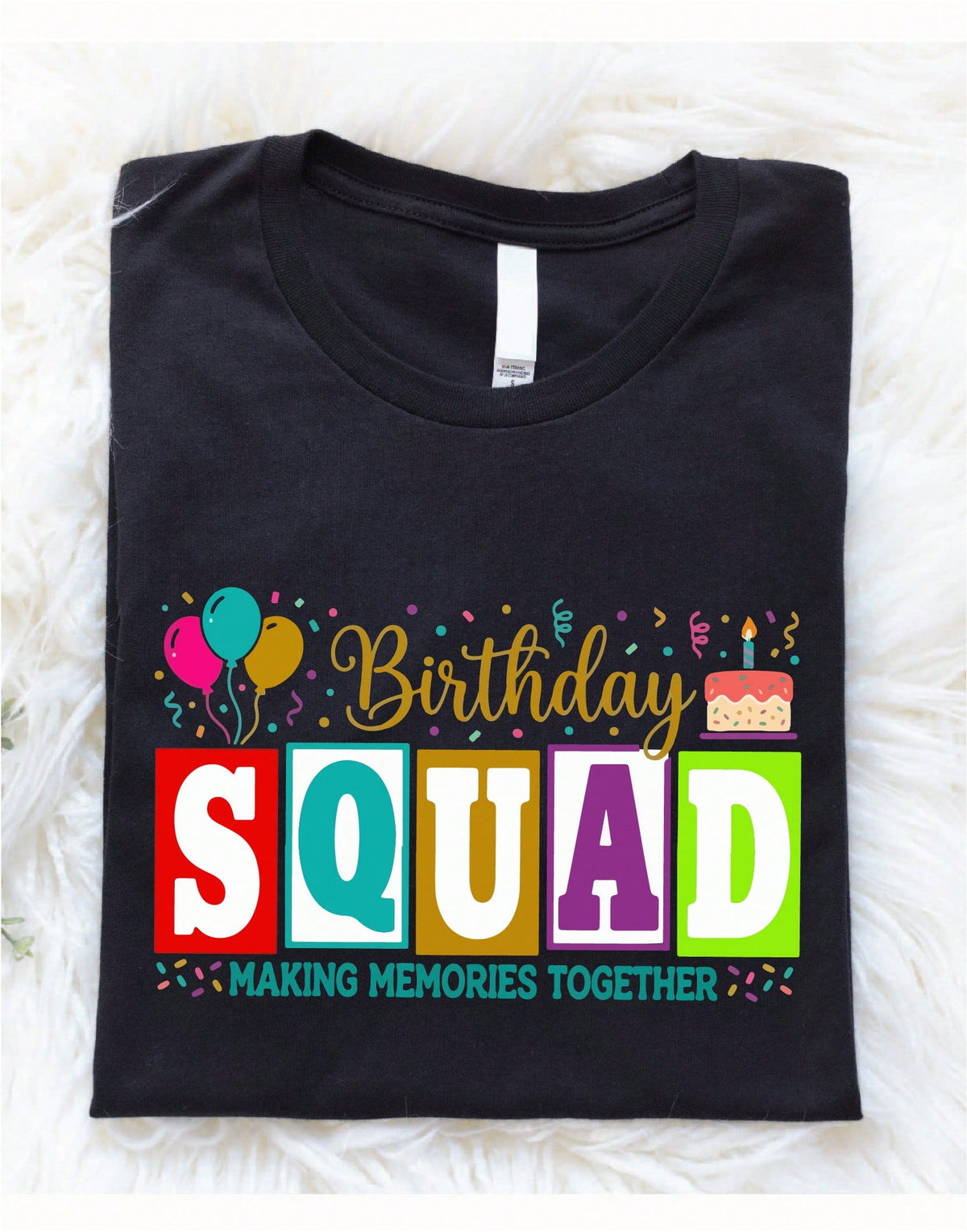 Birthday Crew Festive T-Shirt