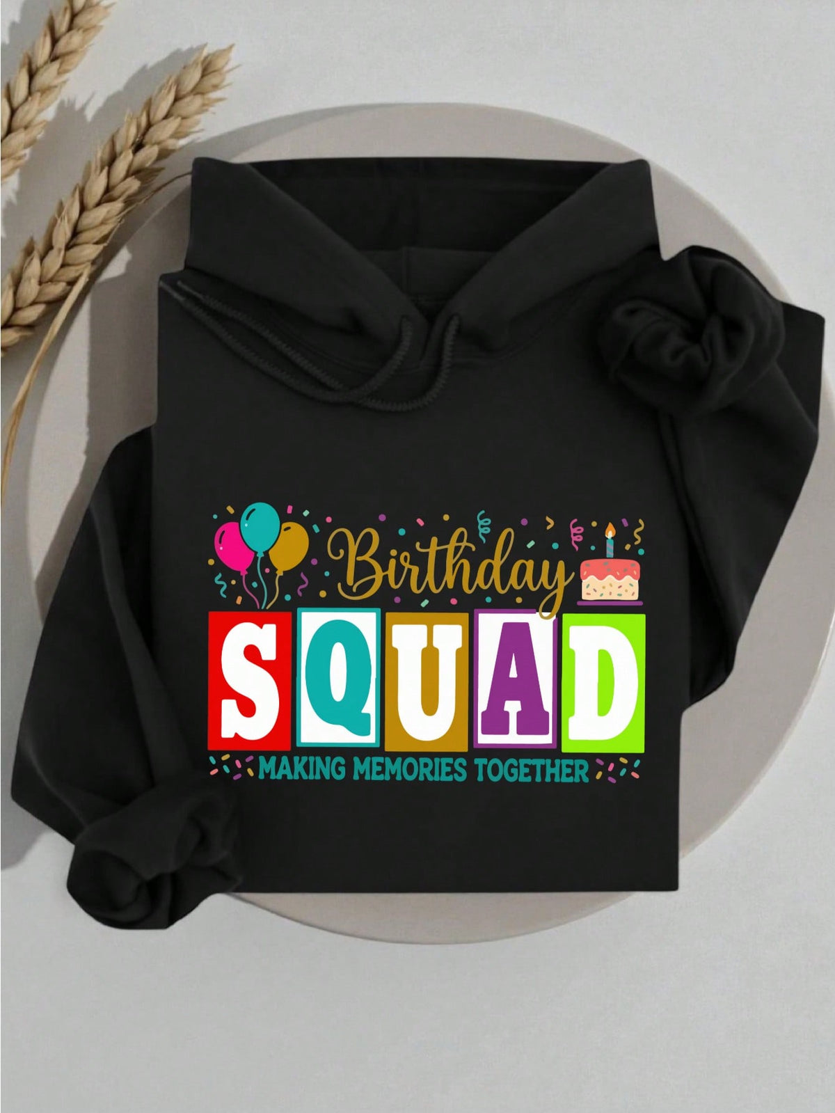 Birthday Crew Festive Hoodie