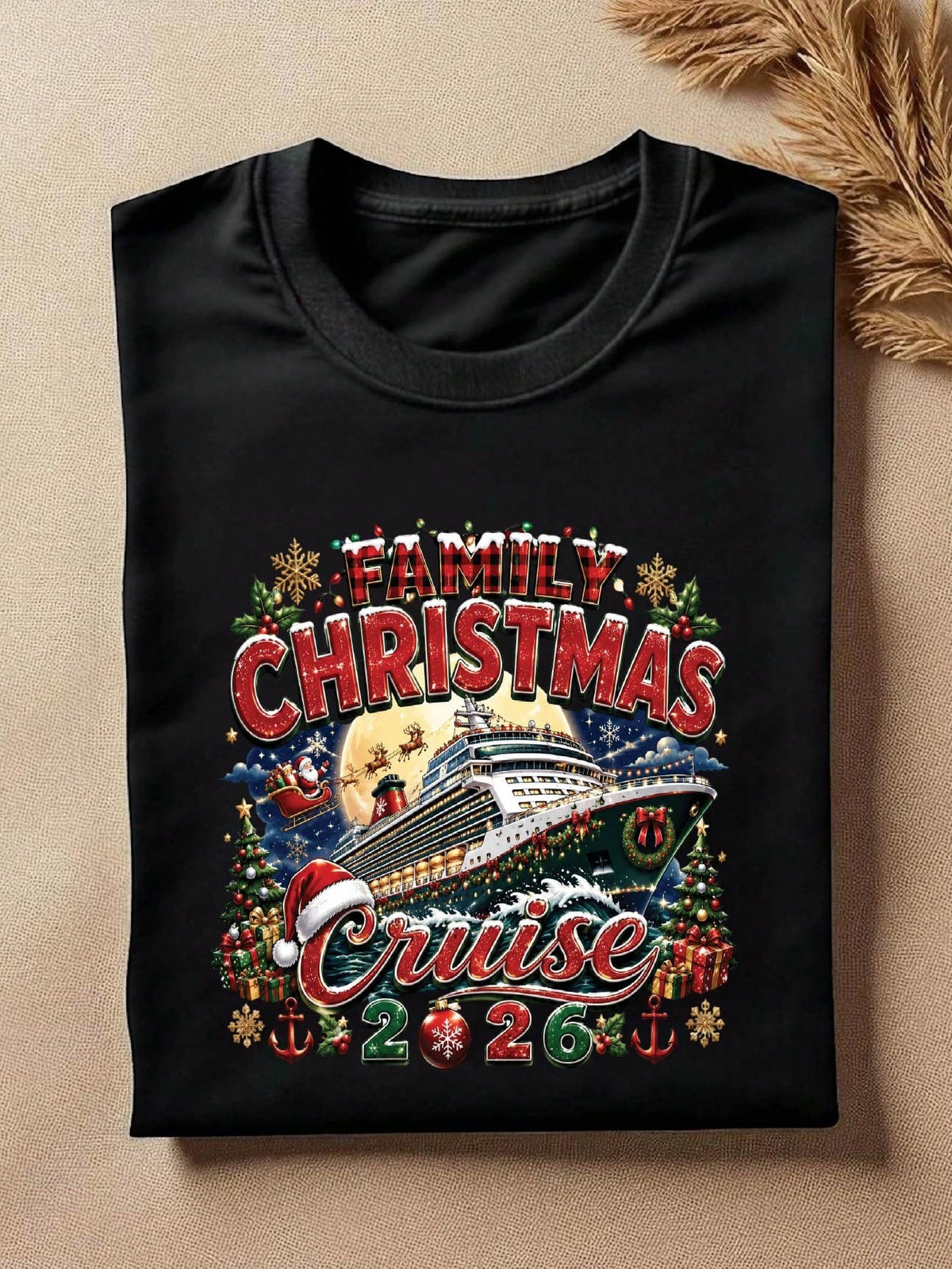 Family Christmas Cruise 2026 T-Shirt
