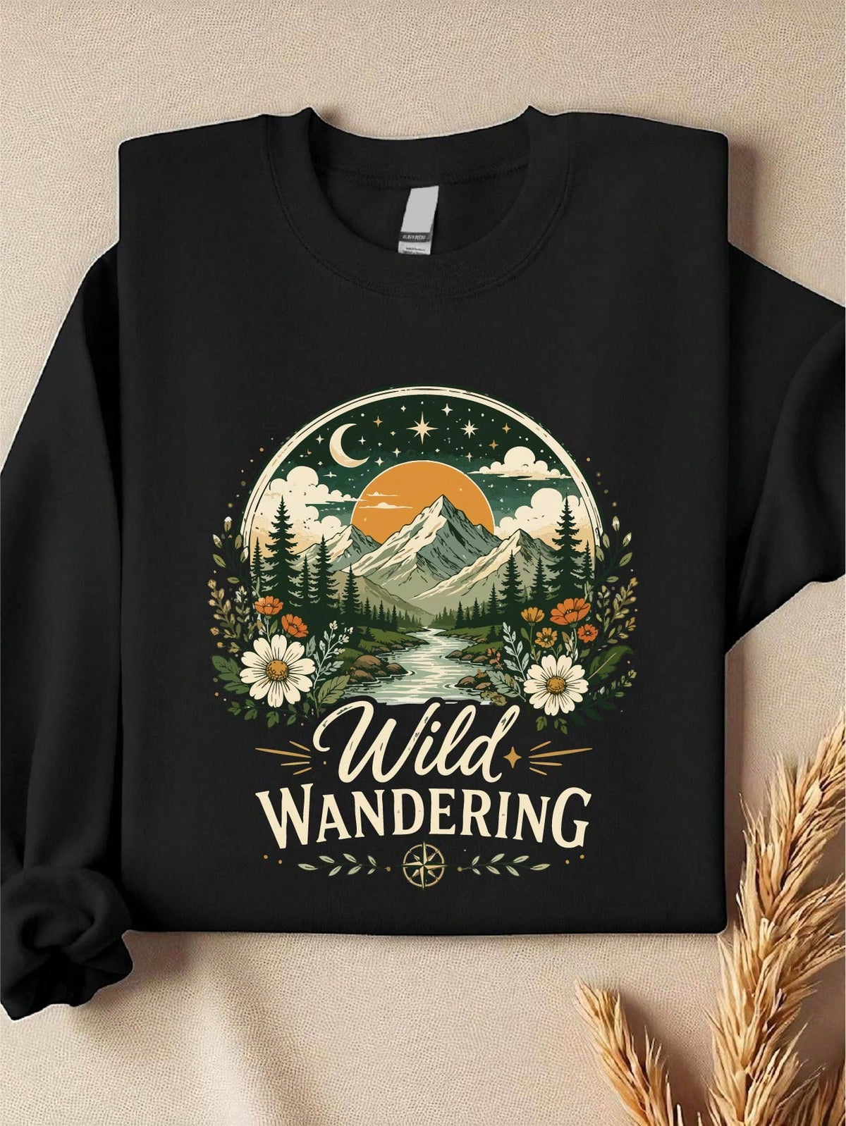 Wild Wandering Mountain Sweatshirt
