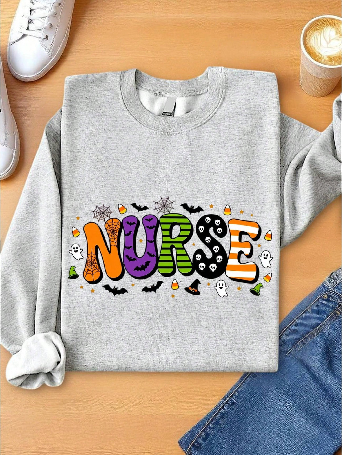 Halloween Nurse Sweatshirt