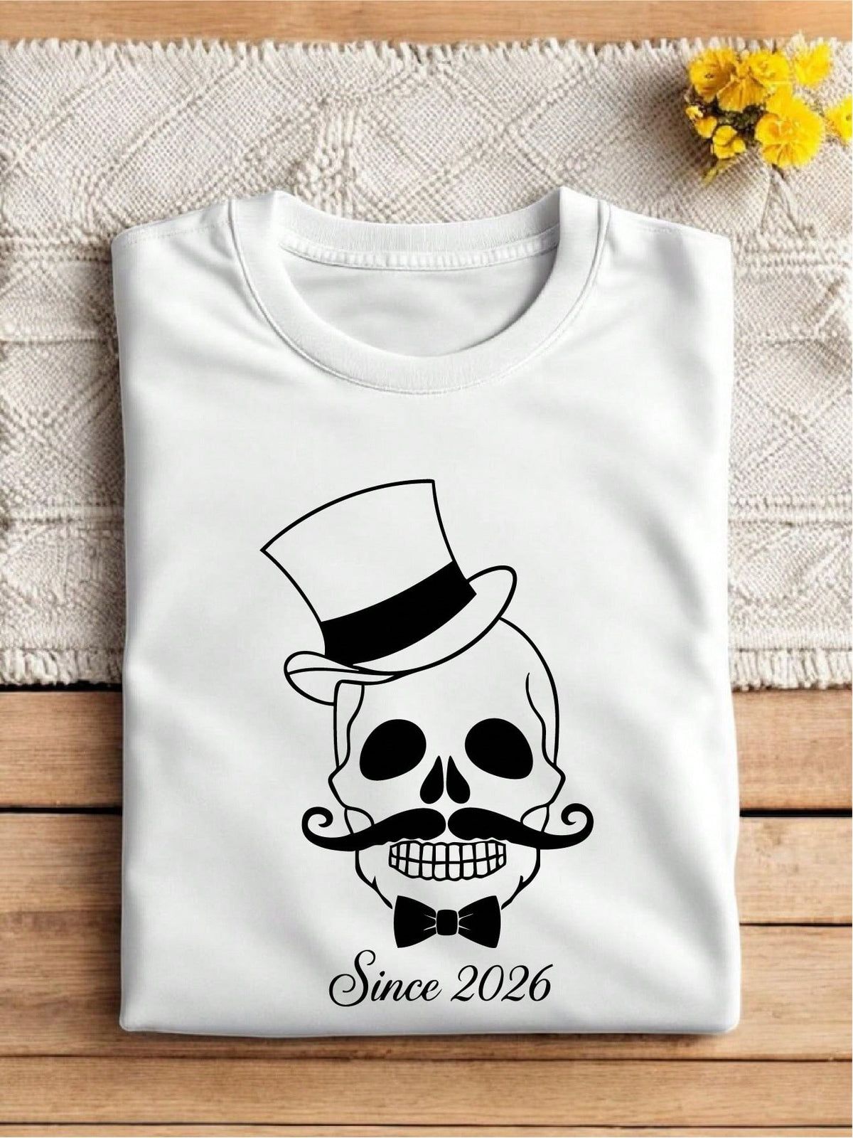 1PC Skulls Couple Matching T-Shirt