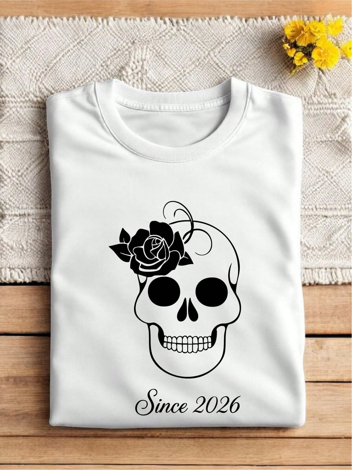 1PC Skulls Couple Matching T-Shirt