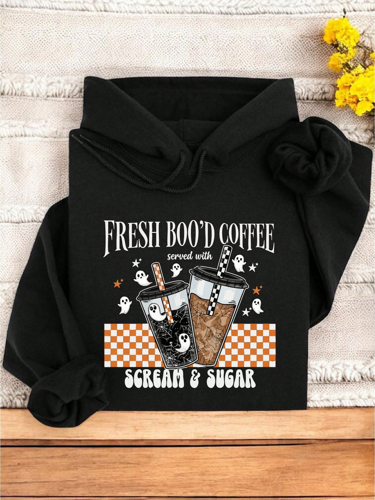 Fresh Boo Coffee Ghostly Hoodie