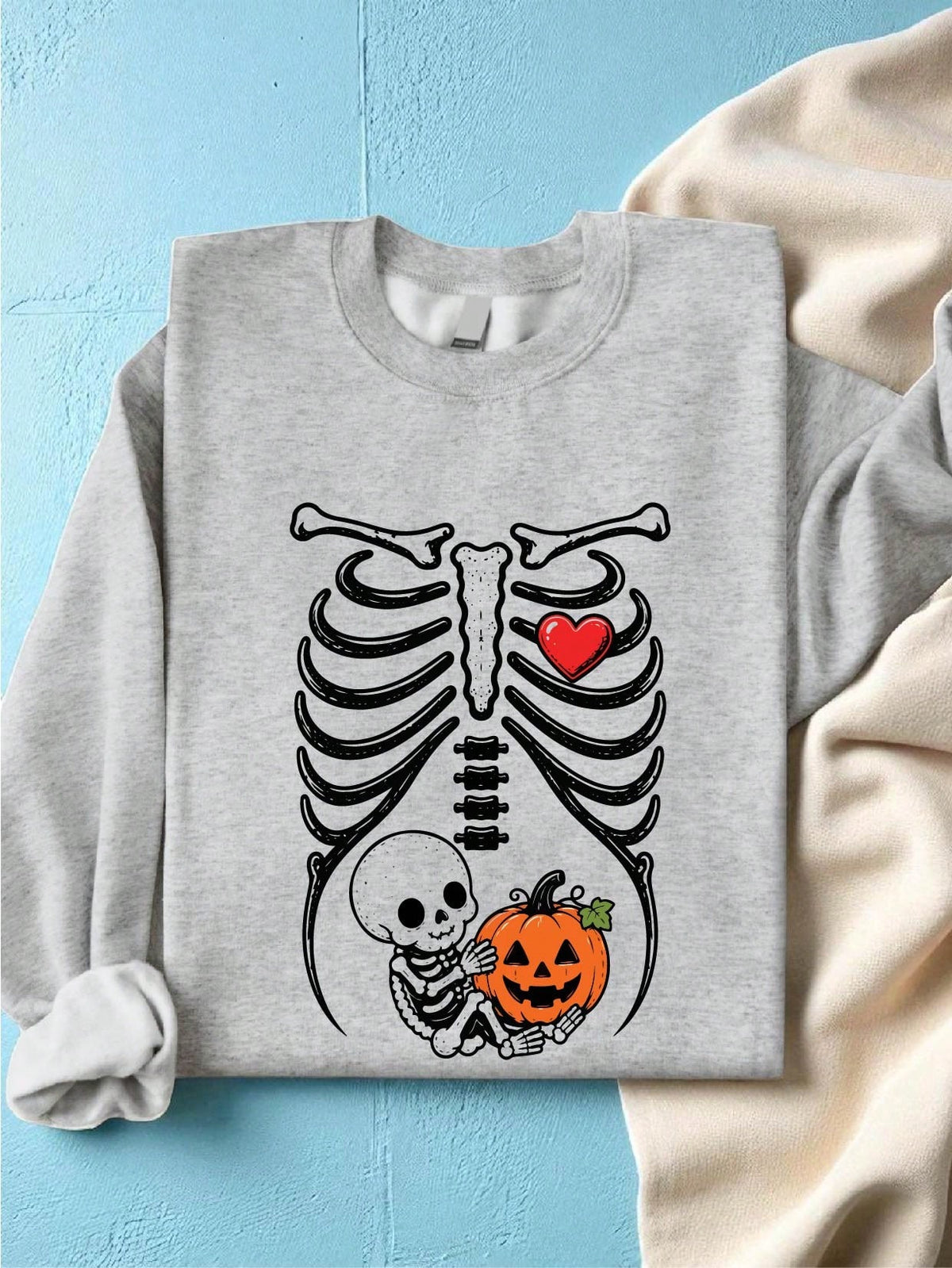 Halloween Maternity Sweatshirt