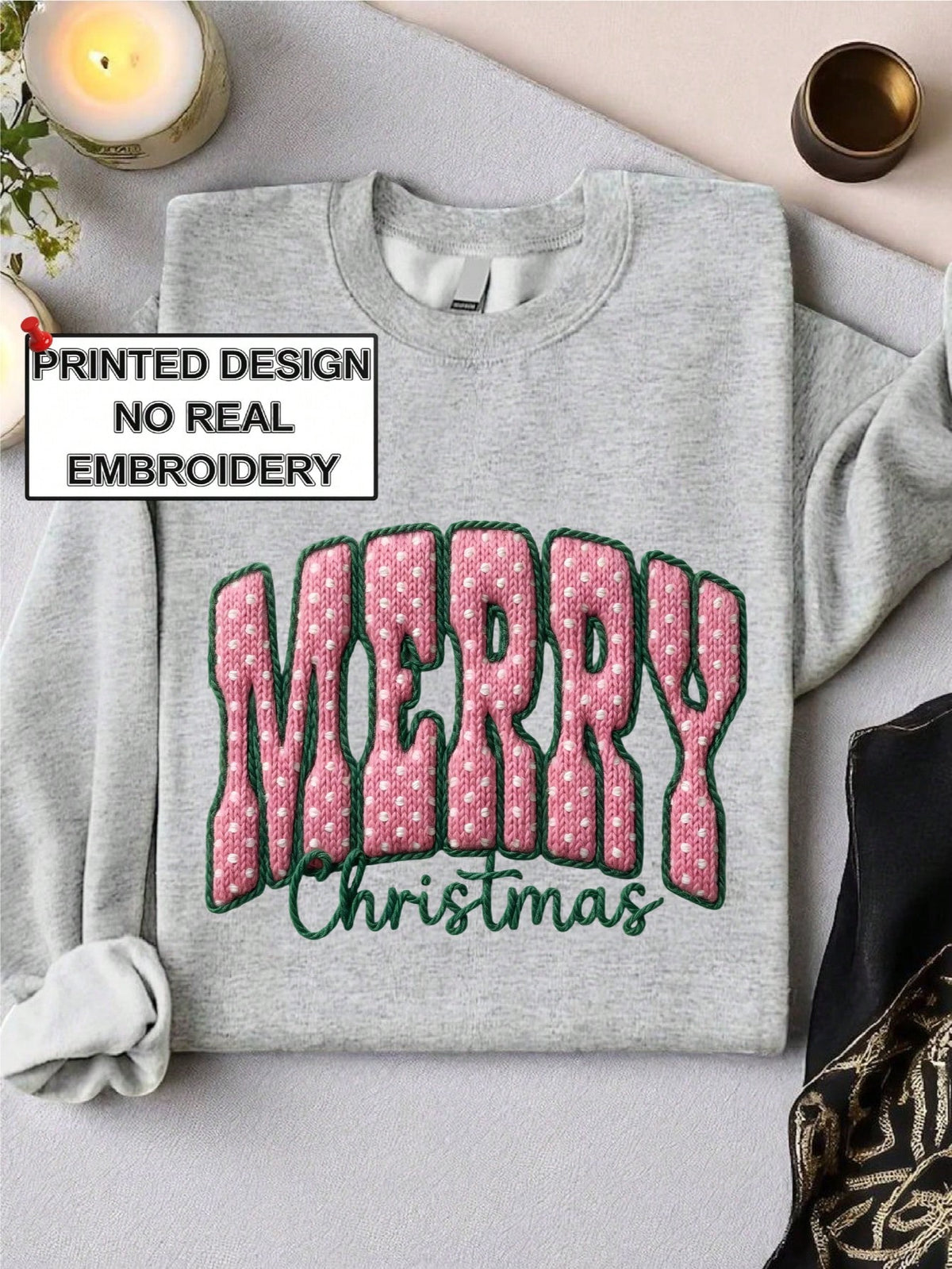 Merry Christmas (DTF Graphic Print) Sweatshirt
