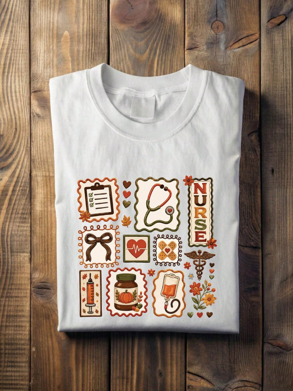 Fall Nurse T-Shirt