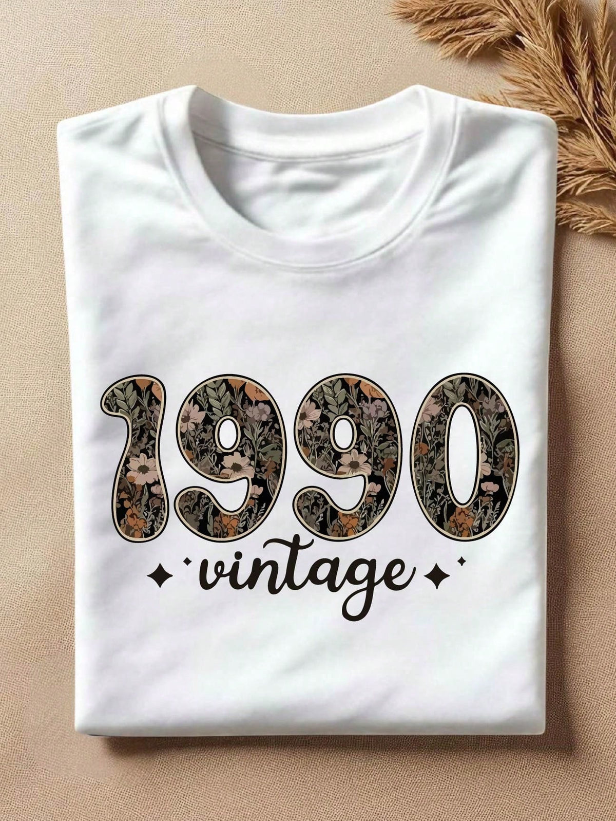 Wildflower Floral 1990 Vintage T-Shirt