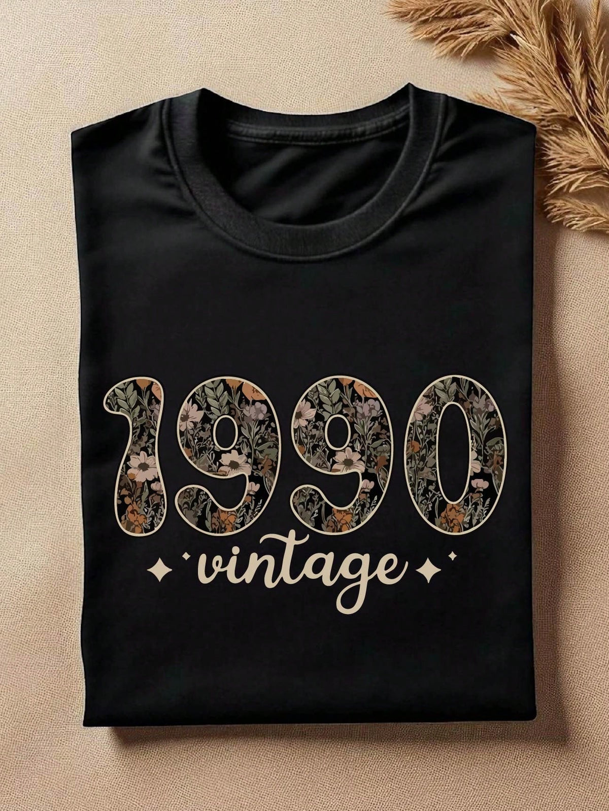 Wildflower Floral 1990 Vintage T-Shirt