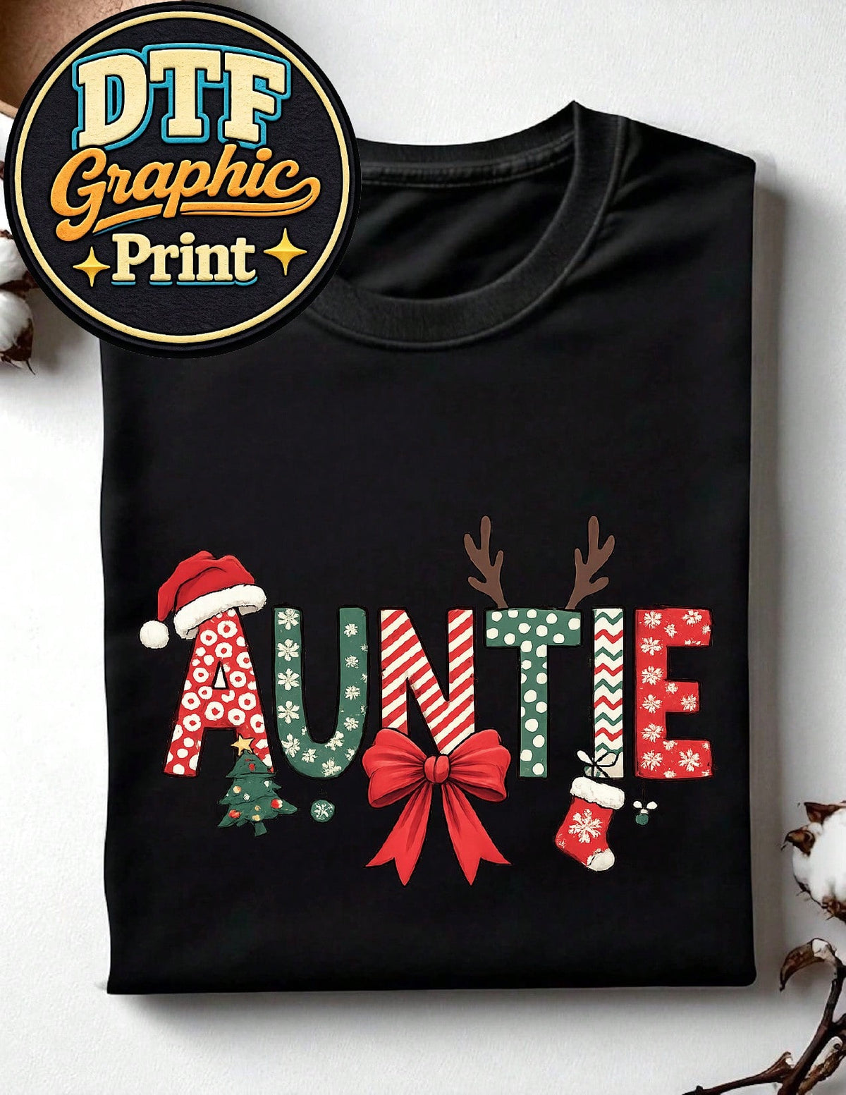 Christmas Auntie T-Shirt
