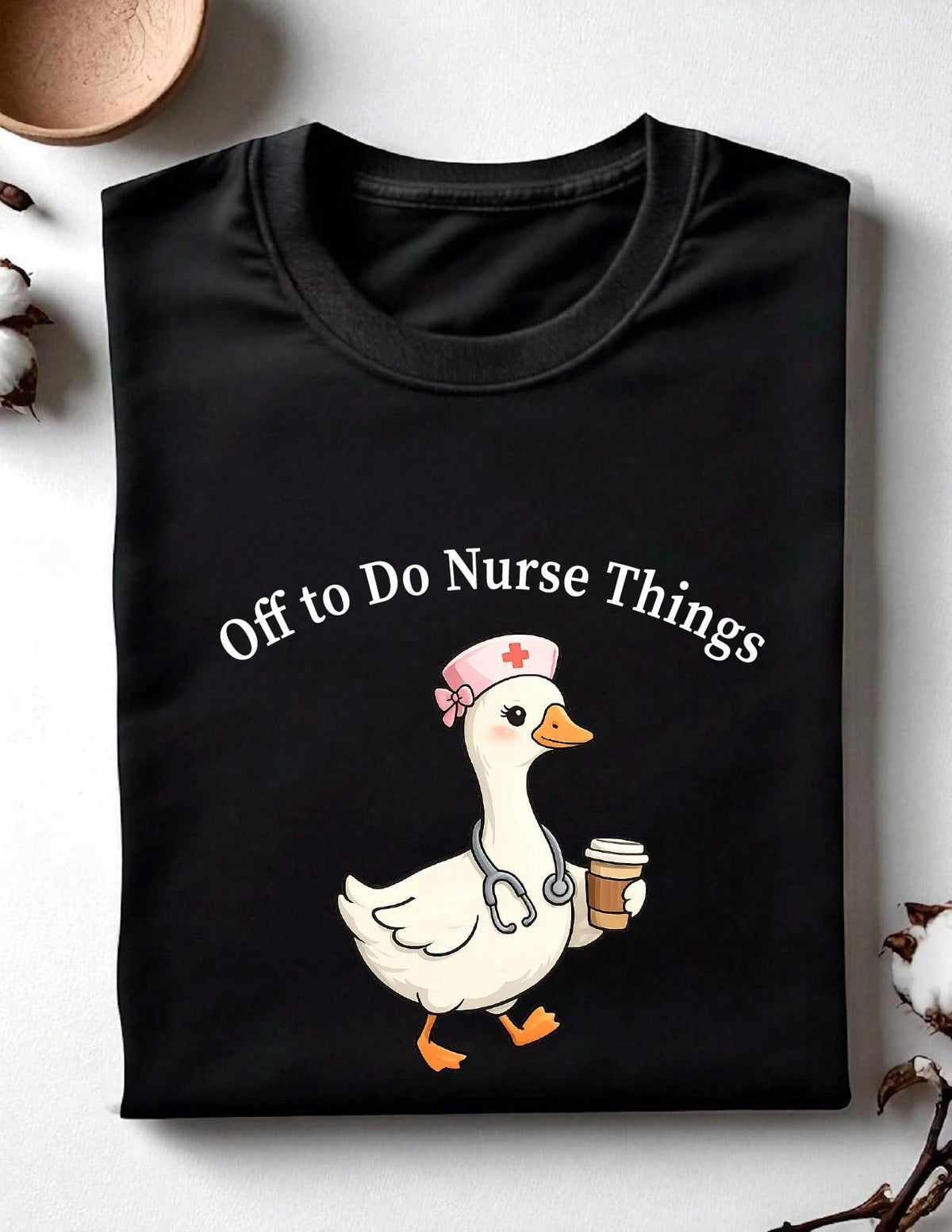 Funny Goose Nurse T-Shirt