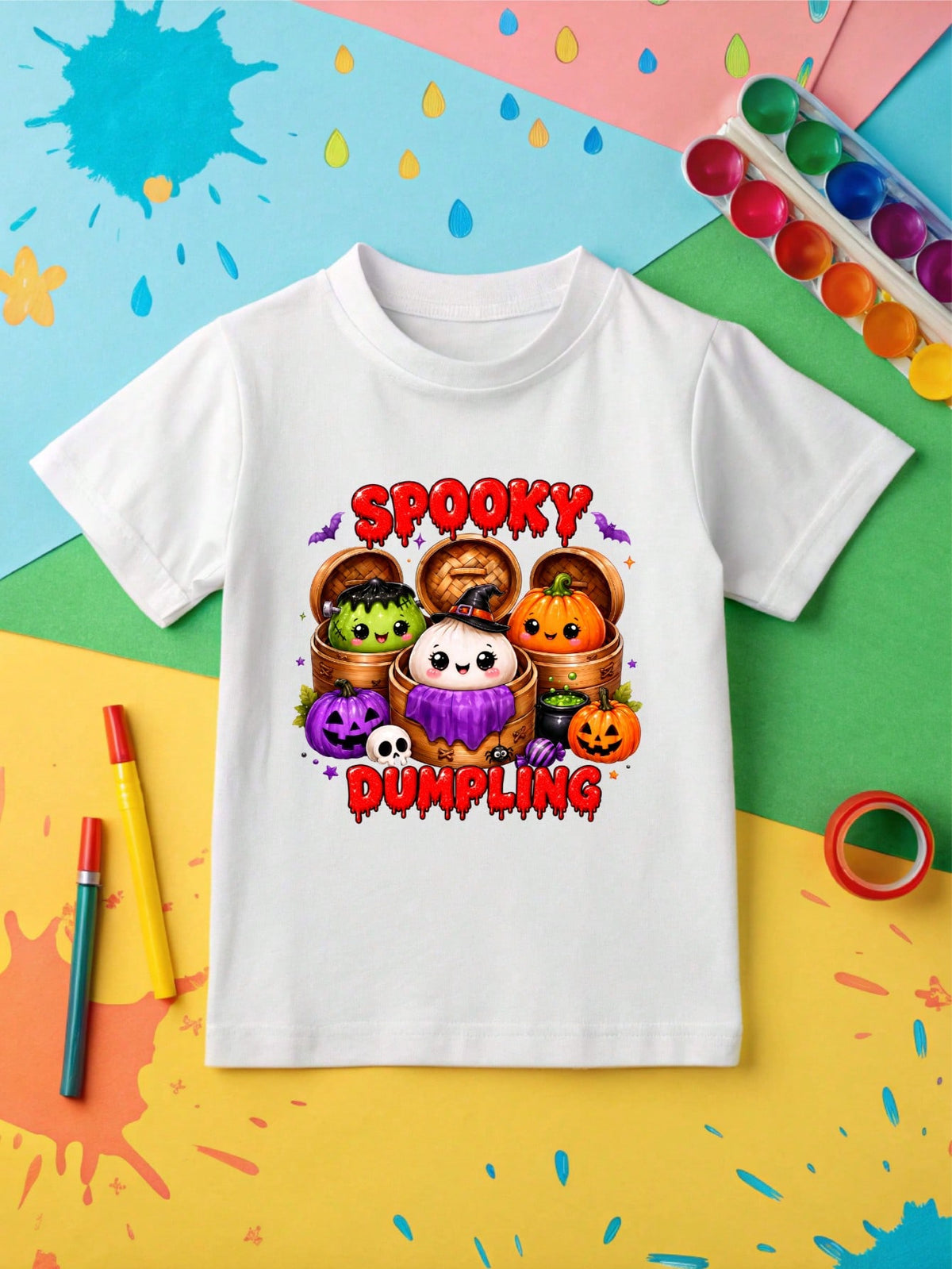 Spooky Dumplings Kids Bodysuit