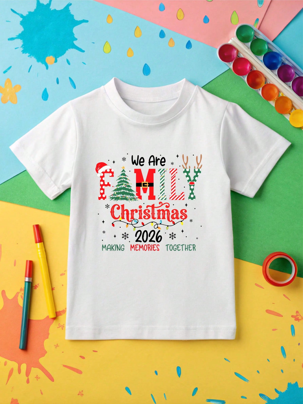 Family Christmas 2026 Kids T-Shirt