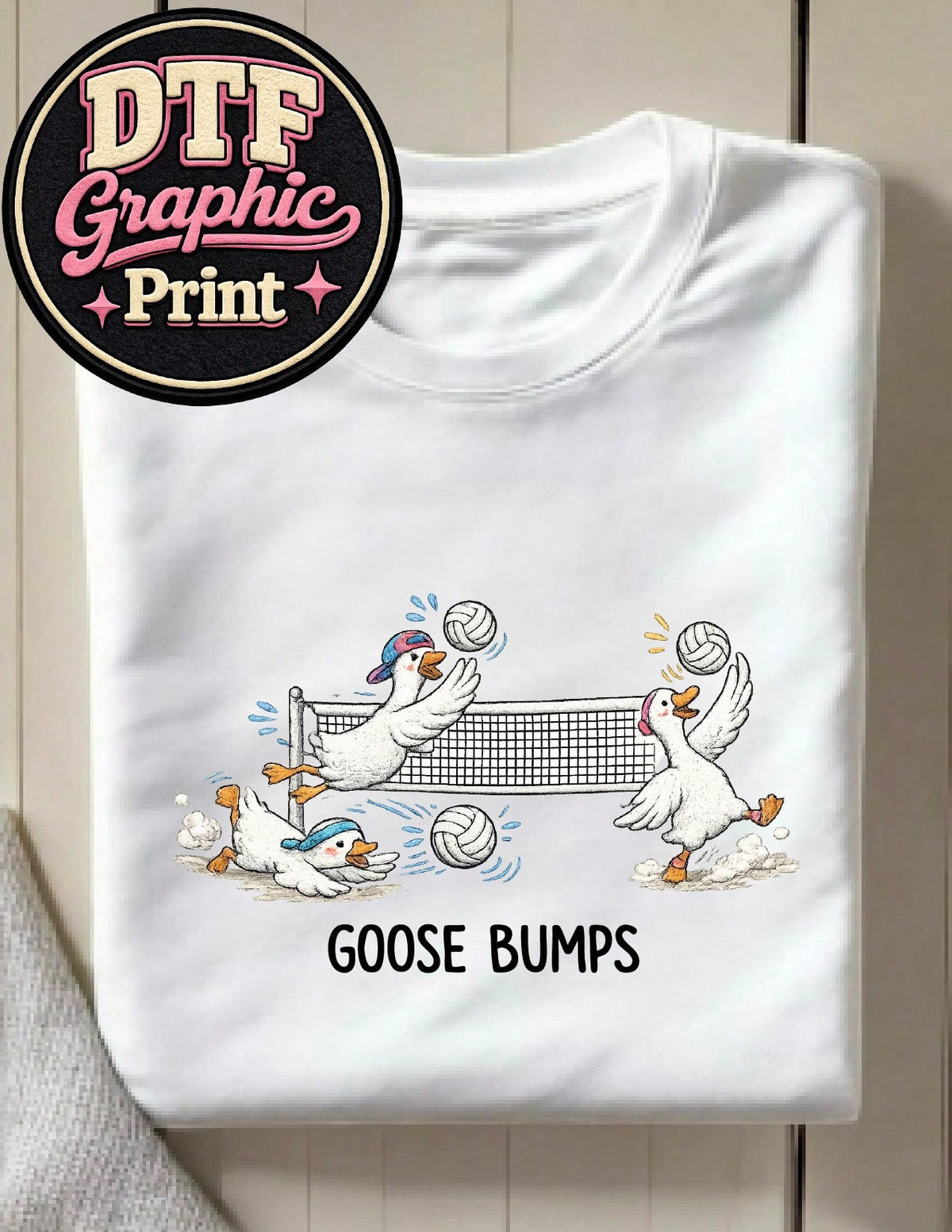 Volleyball Goose T-Shirt